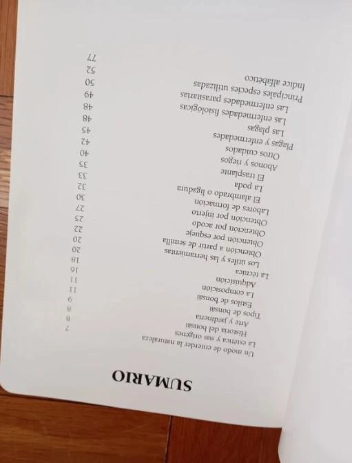 Practical guide book on bonsais – photo 5
